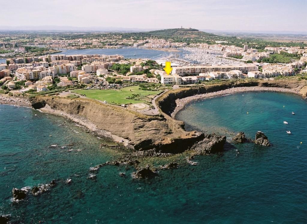 Hotel La Grande Conque Agde Eksteriør billede
